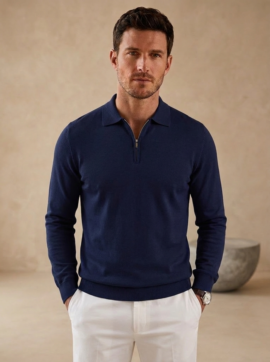 Men's Relaxed Fit Polo Shirt Short Sleeve Collared Casual Smart Everyday Wear Top