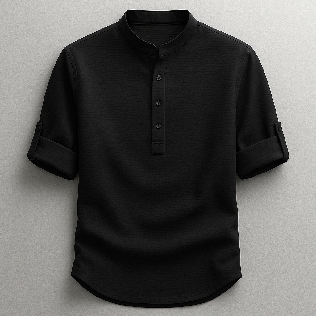 Men's Classic Shirt Button-Up Collared Casual Smart-Casual Office Everyday Relaxed Fit Versatile Timeless Winslow