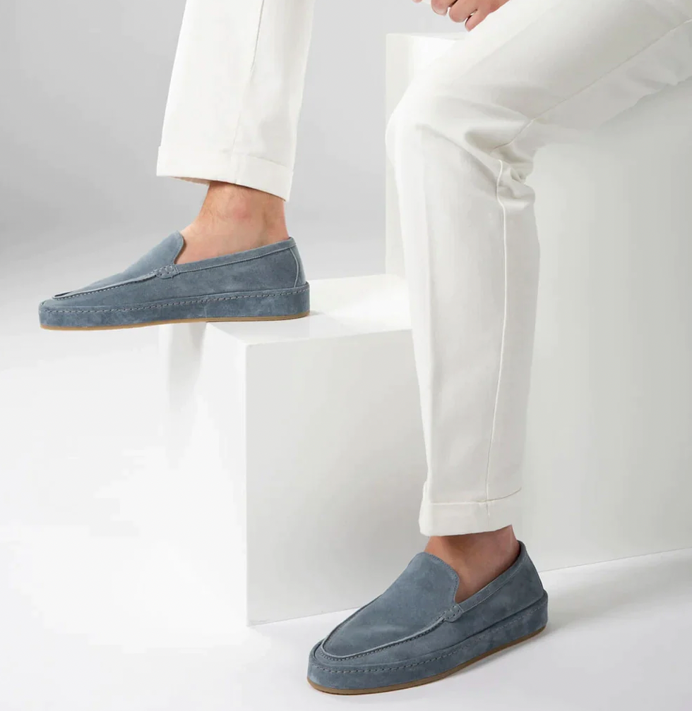 Men's Slip-On Loafers Smart Casual Padded Design Everyday Footwear