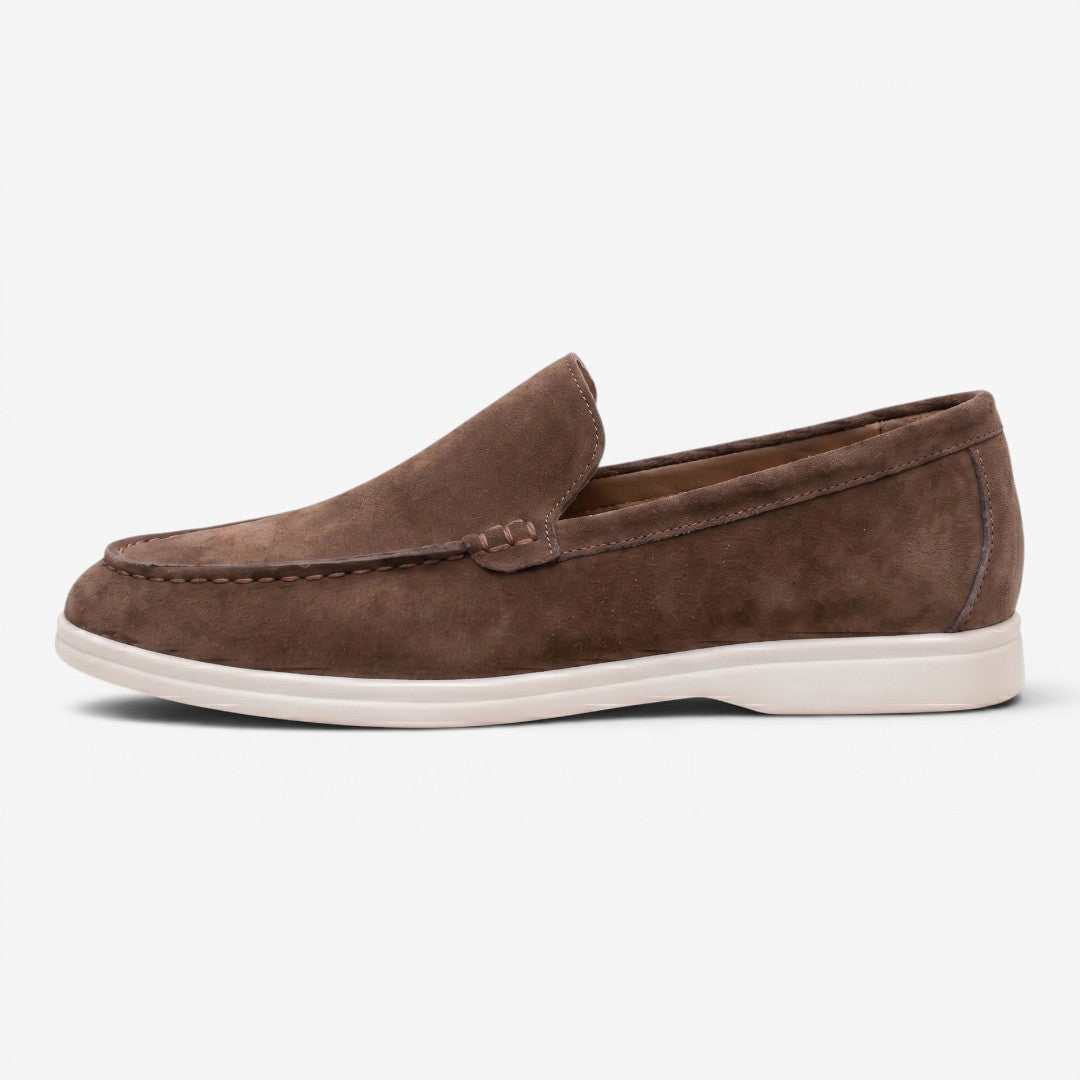 Men's Suede Loafers Slip-On Formal Elegant Stylish Summer Events