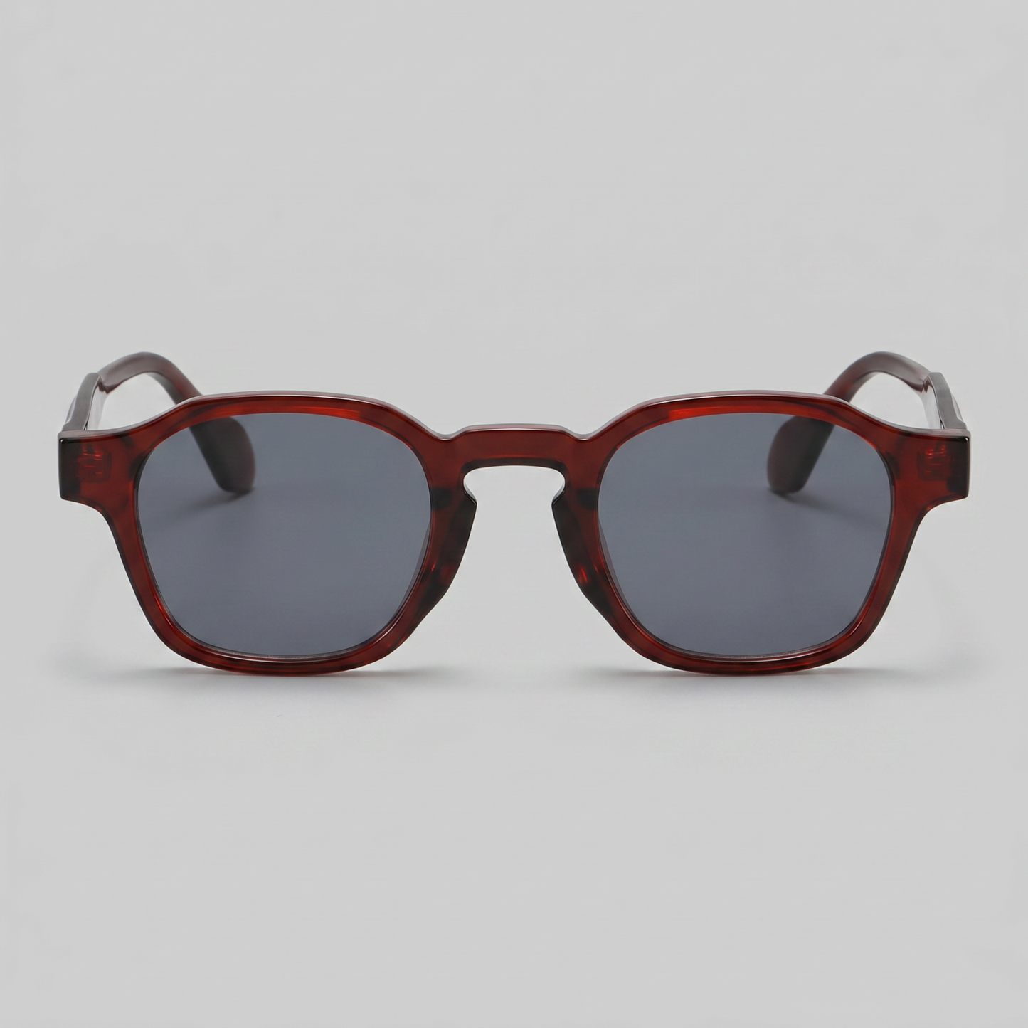 Men's Retro Square Sunglasses Full-Rim Dark Tinted Lens Fashion Casual Beach Holiday Everyday Driving