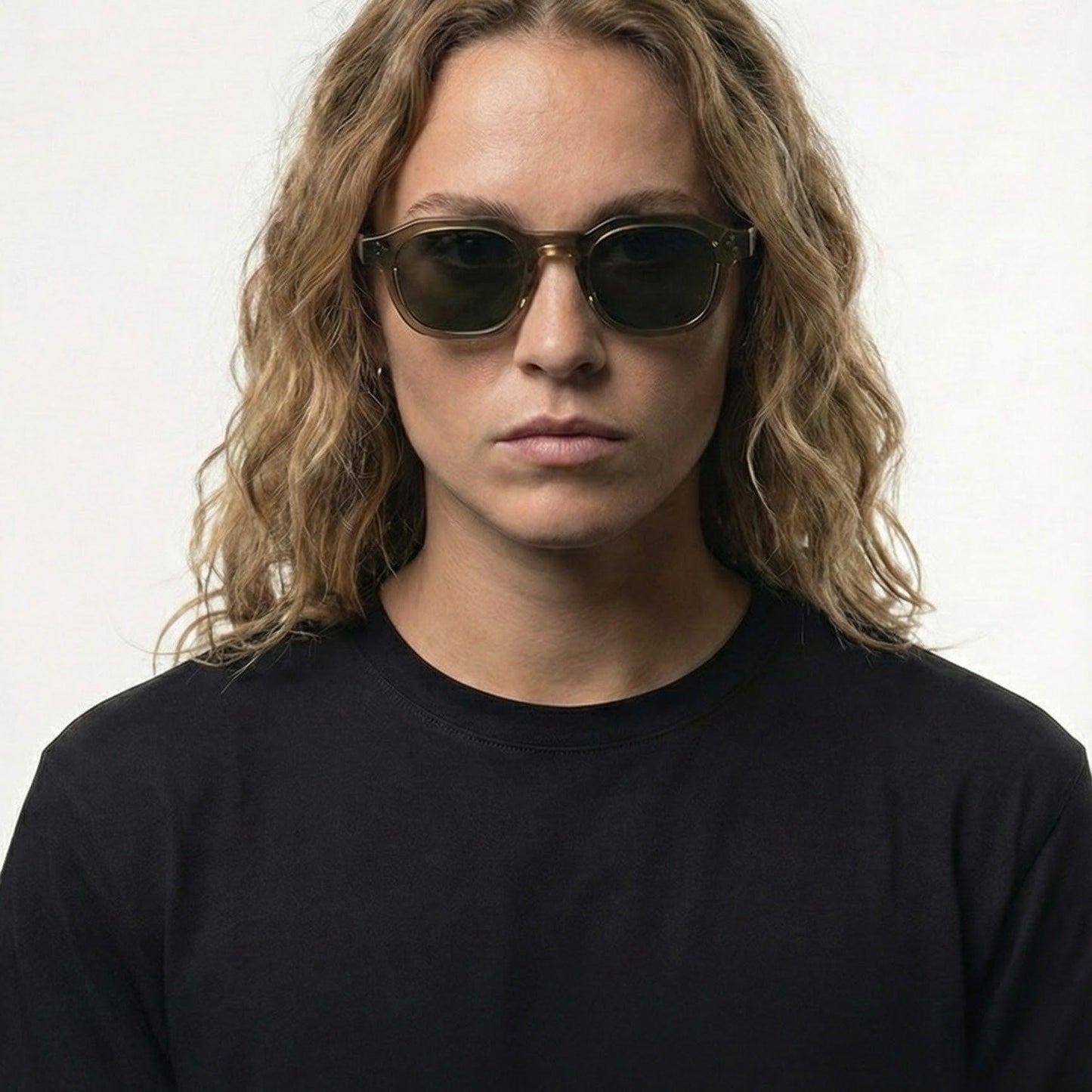 Men's Panto Sunglasses Round Frame Tinted Lens Retro Urban Fashion Casual Beach Holiday Everyday Orson