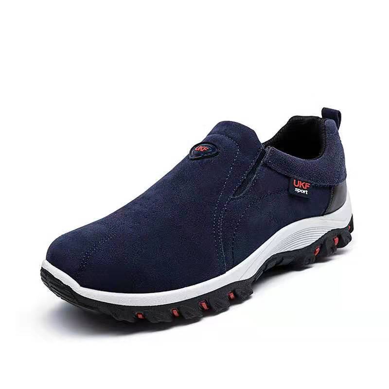 Men's Black Shoes Casual Sneakers Low-Top Lace-Up Trainers Everyday Smart-Casual Walking Versatile Corbin