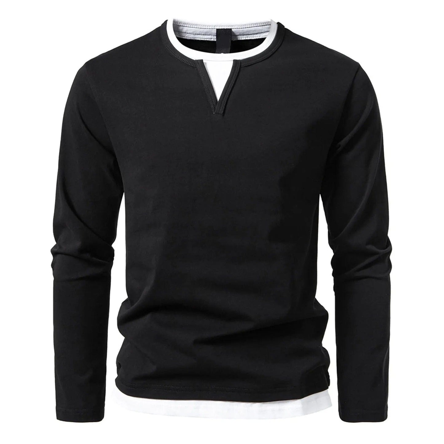 Men's Stylish Long Sleeve Shirt Slim Fit Casual Everyday Wear