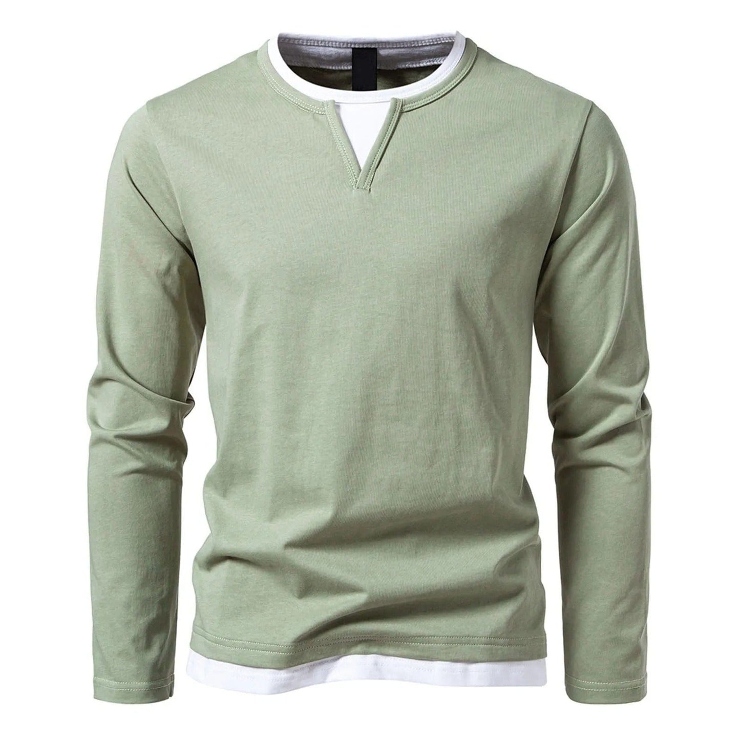 Men's Stylish Long Sleeve Shirt Slim Fit Casual Everyday Wear