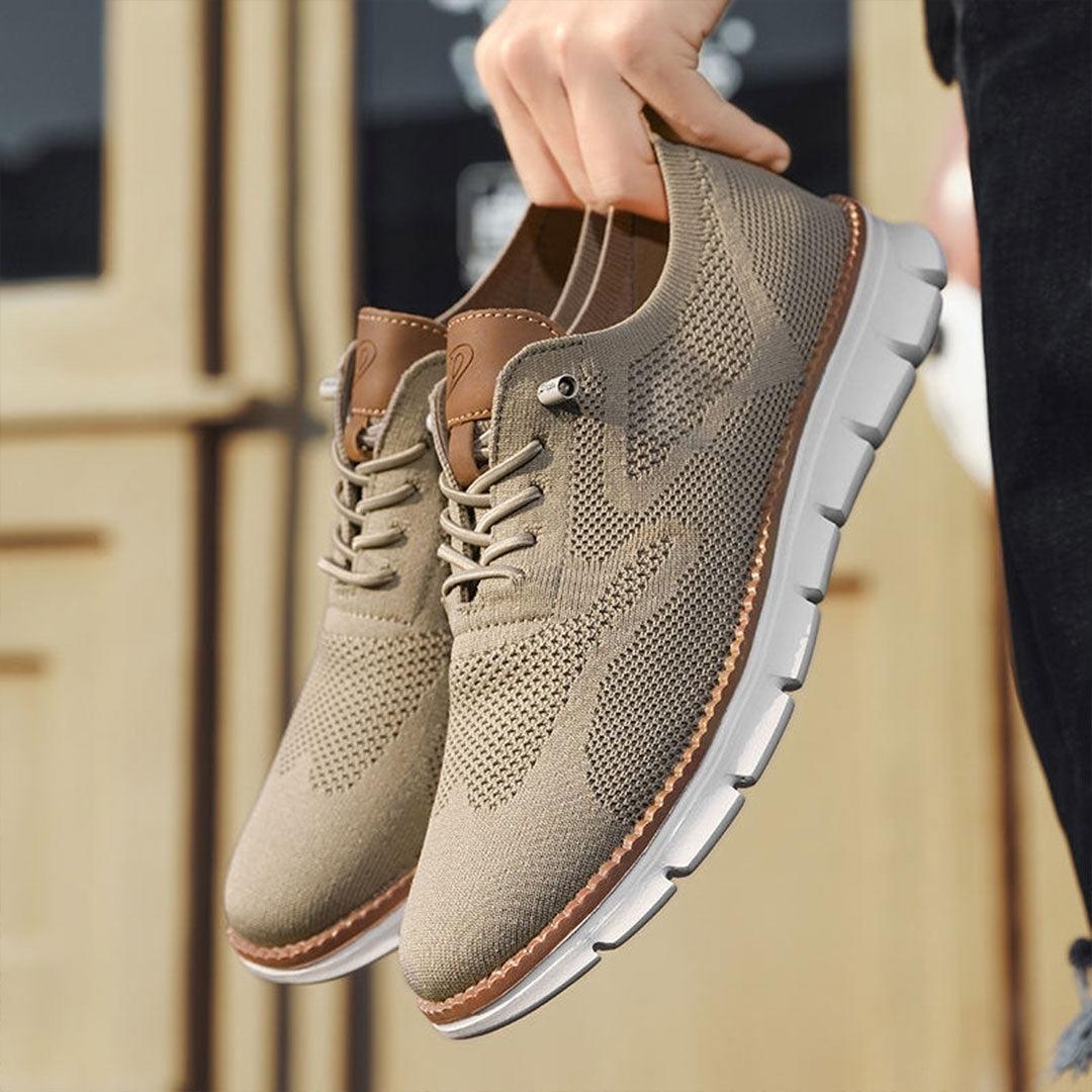 Men's Casual Sneakers Low-Top Lace-Up Trainers Everyday Walking Comfort Streetwear Versatile Trendy Beckett
