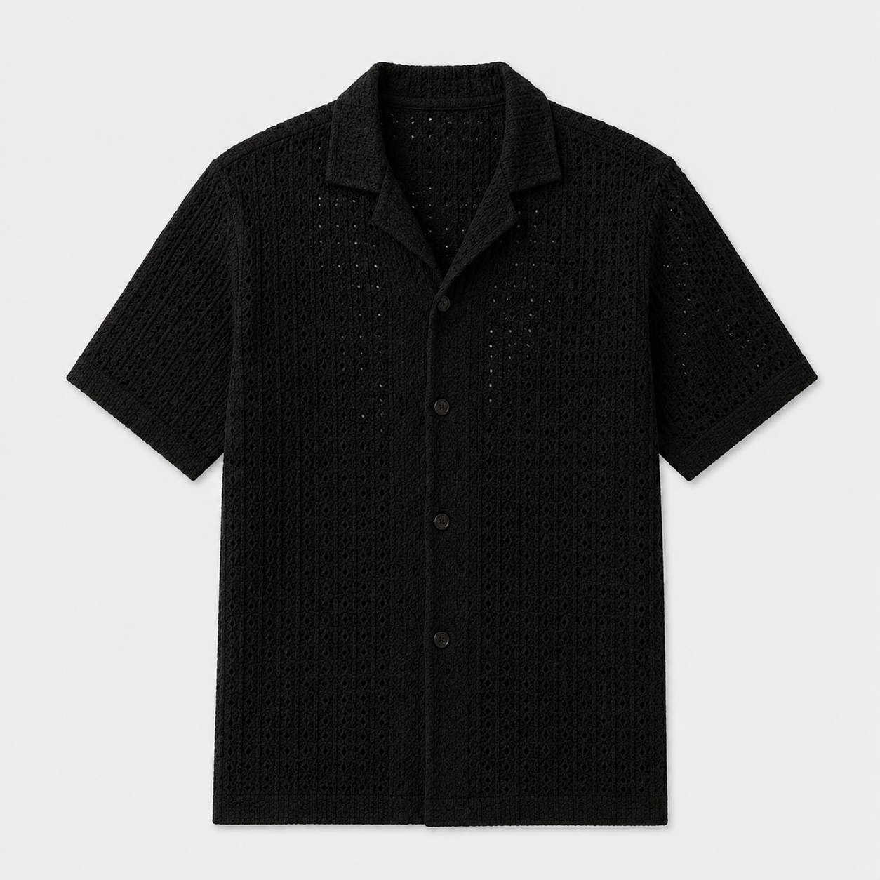 Men's Casual Shirt Button-Up Collared Elegant Smart-Casual Holiday Beach Relaxed Fit Everyday Colby
