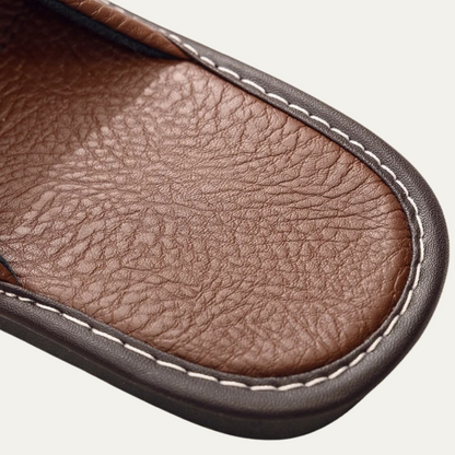 Men's Slippers Indoor Slip-On Cosy Warm Faux Fur Home House Everyday Comfort Soft Versatile Lightweight Colm