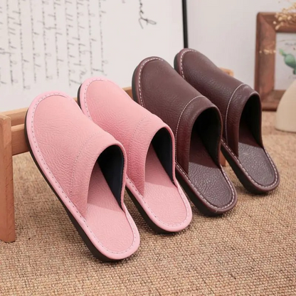 Men's Slippers Indoor Slip-On Cosy Warm Faux Fur Home House Everyday Comfort Soft Versatile Lightweight Colm