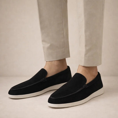 Men's Slip-On Loafers Casual Round Toe Moccasin Smart-Casual Office Everyday Leather Look Versatile Sloan