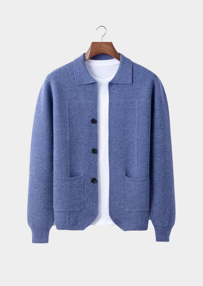 Men's Overshirt Button-Up Shacket Classic Relaxed Fit Casual Layering Everyday Smart-Casual Vintage Versatile Colwyn