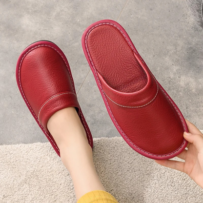 Men's Slippers Indoor Slip-On Cosy Warm Faux Fur Home House Everyday Comfort Soft Versatile Lightweight Colm