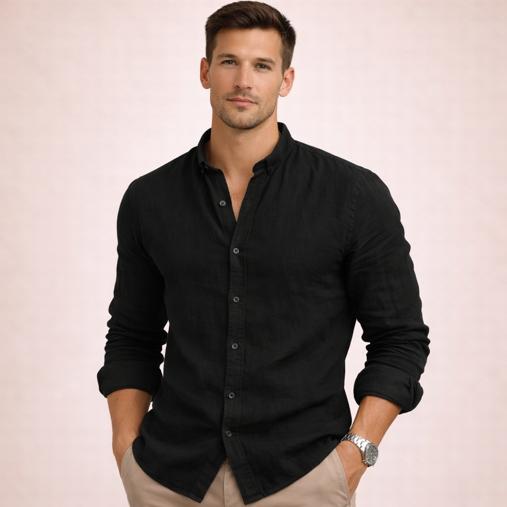Men's Casual Shirt Short-Sleeve Button-Up Collared Holiday Beach Smart-Casual Relaxed Fit Everyday Versatile Corwin