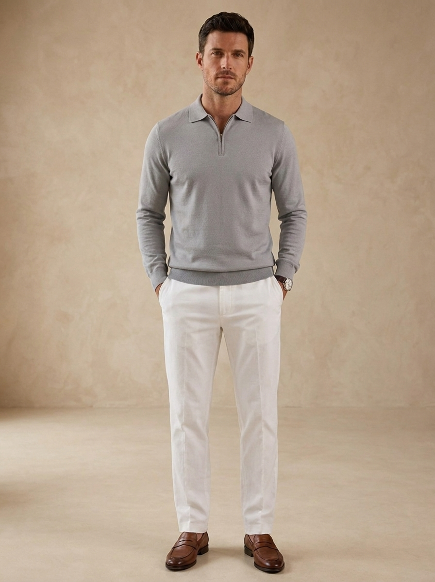Men's Relaxed Fit Polo Shirt Short Sleeve Collared Casual Smart Everyday Wear Top
