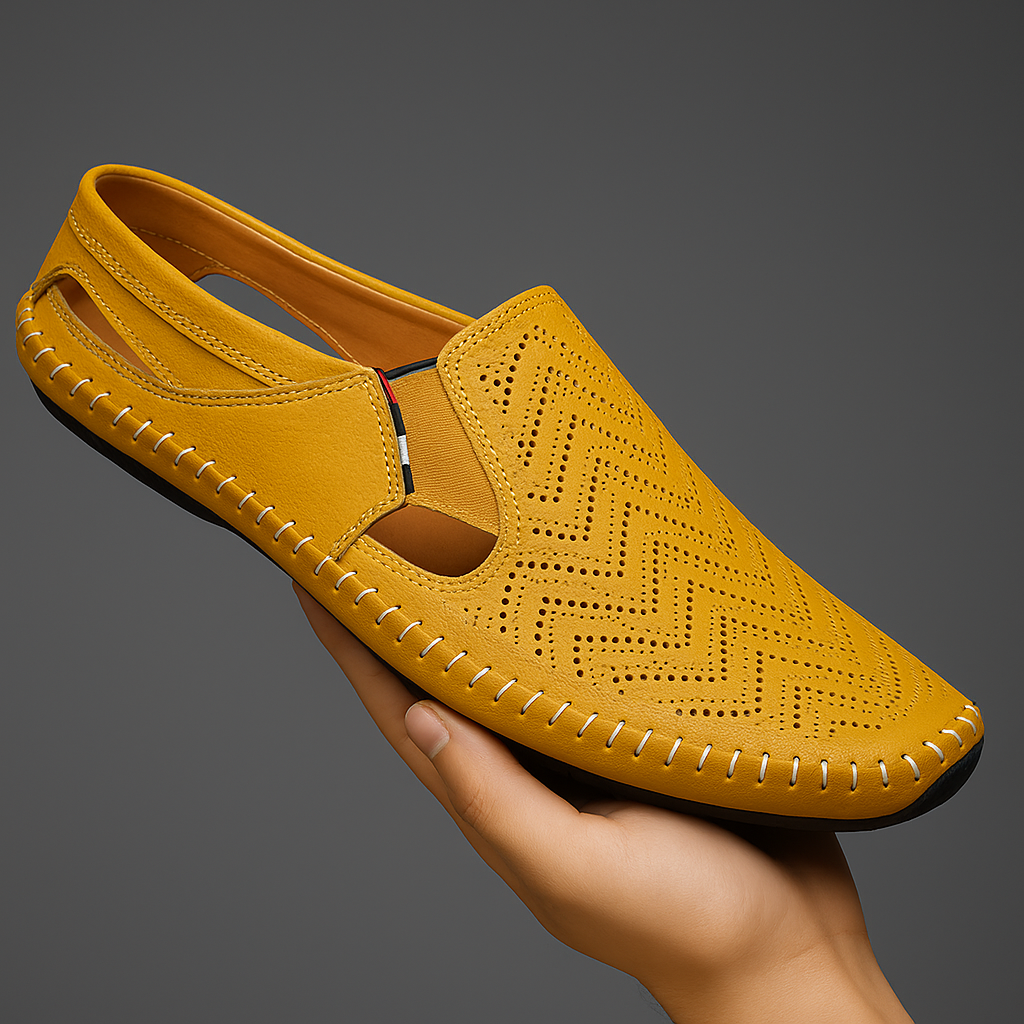 Men's Flat Sandals Open-Toe Adjustable Strap Slip-On Casual Beach Pool Everyday Holiday Comfort Outdoor Denver