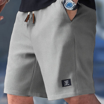 Men's Casual Shorts Relaxed Fit Drawstring Elastic Waist Everyday Beach Holiday Loungewear Chino Deacon
