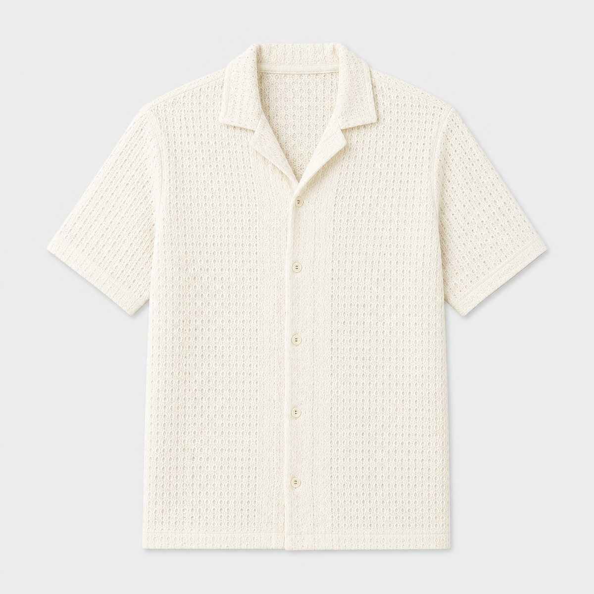 Men's Casual Shirt Button-Up Collared Elegant Smart-Casual Holiday Beach Relaxed Fit Everyday Colby