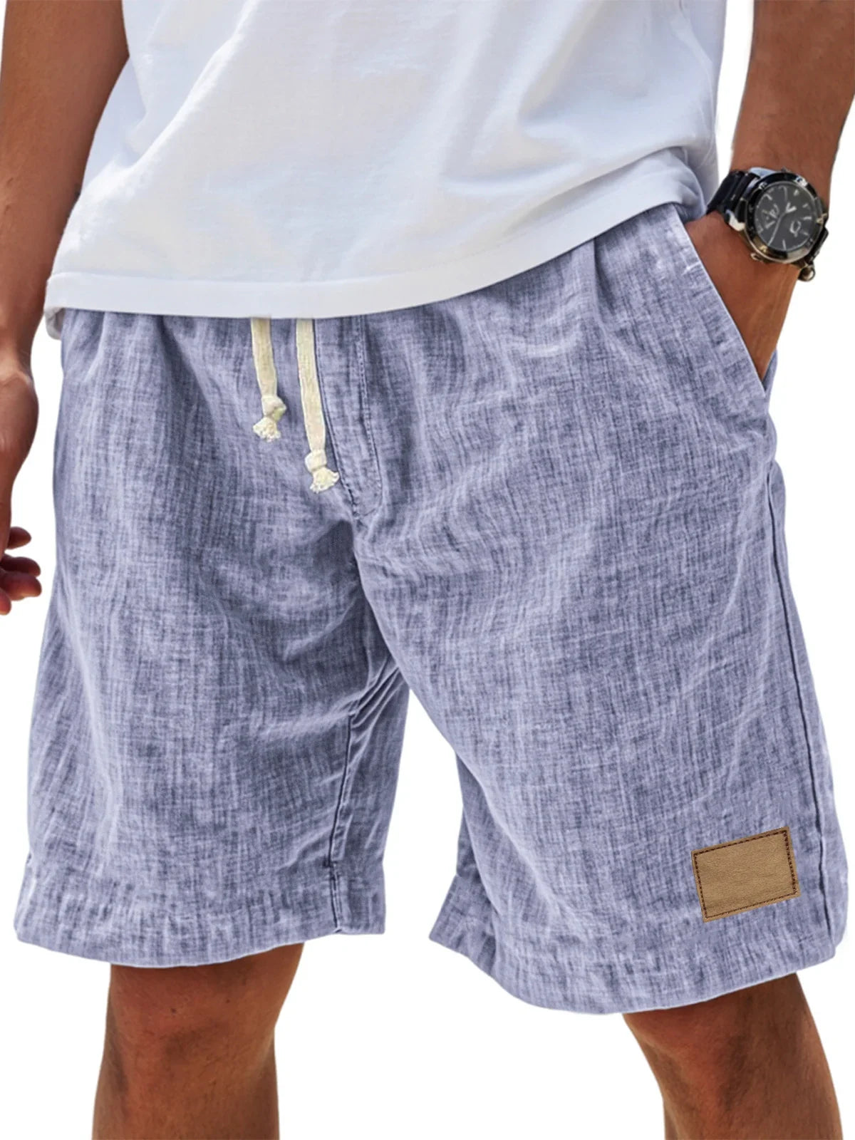 Men's Casual Drawstring Shorts Relaxed Fit Lightweight Versatile Everyday