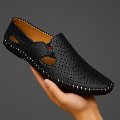 Men's Flat Sandals Open-Toe Adjustable Strap Slip-On Casual Beach Pool Everyday Holiday Comfort Outdoor Denver