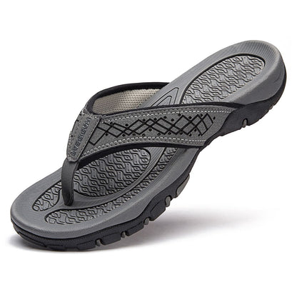 Men's Slippers Slip-On Cushioned Supportive Sole Indoor Outdoor Home Casual Everyday Comfort Soft Halstead