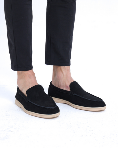 Men's Loafers Slip-On Round Toe Moccasin Classic Timeless Smart-Casual Office Formal Casual Everyday Leather Look Grenville