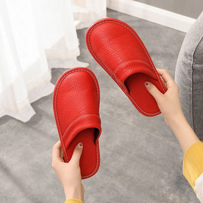 Men's Slippers Indoor Slip-On Cosy Warm Faux Fur Home House Everyday Comfort Soft Versatile Lightweight Colm