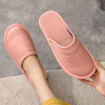 Men's Slippers Indoor Slip-On Cosy Warm Faux Fur Home House Everyday Comfort Soft Versatile Lightweight Colm
