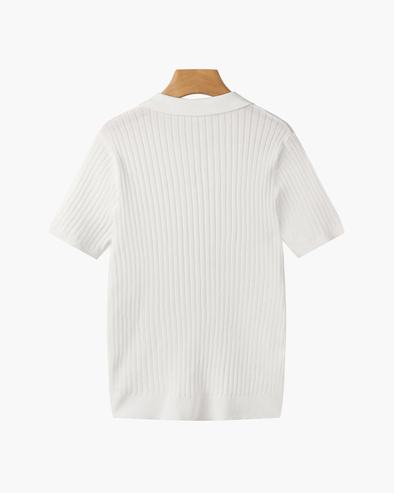 Men's Casual Polo Shirt Short-Sleeve Collared Relaxed Fit Everyday Wear