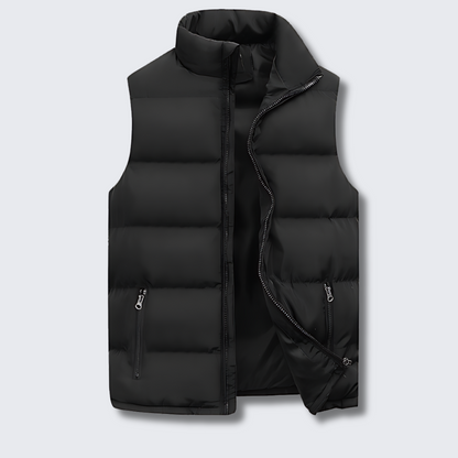 Men's Insulated Gilet Bodywarmer Zip-Up Quilted Padded Layering Casual Outdoor Everyday Warm Versatile