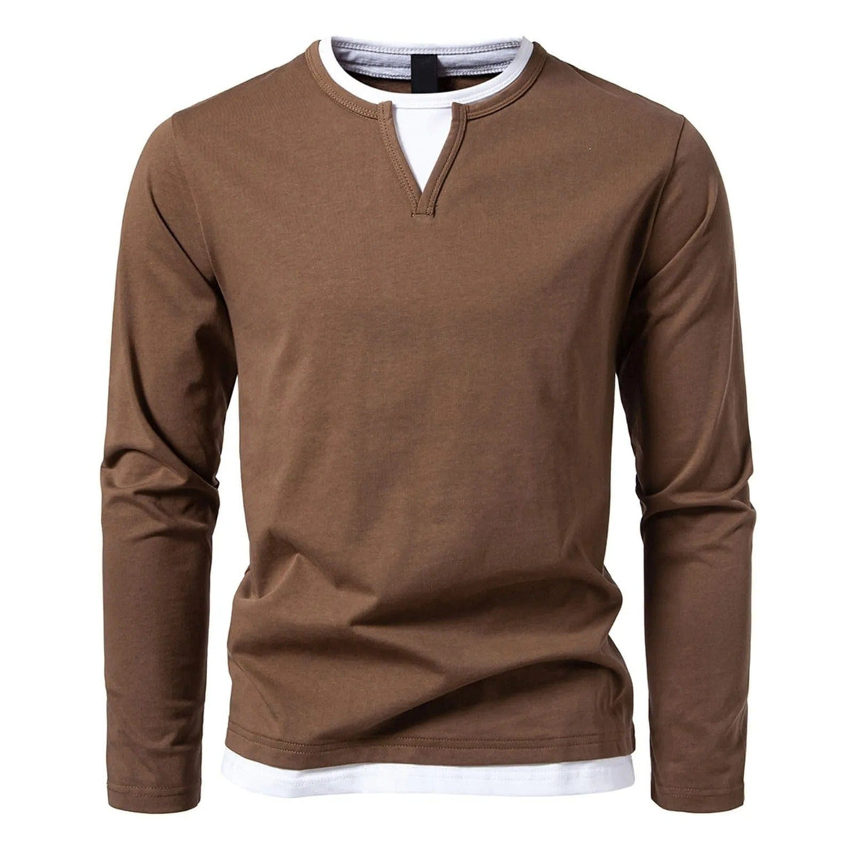 Men's Stylish Long Sleeve Shirt Slim Fit Casual Everyday Wear