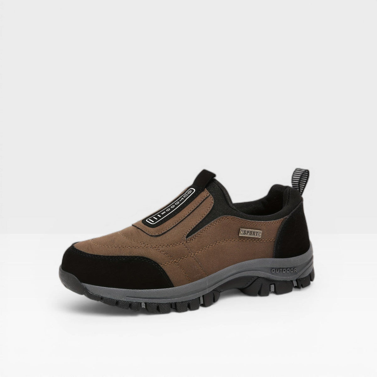 Men's Slip-On Shoes Outdoor Casual Round Toe Walking Everyday Comfort Versatile Lightweight Breathable Sneakers Denholm