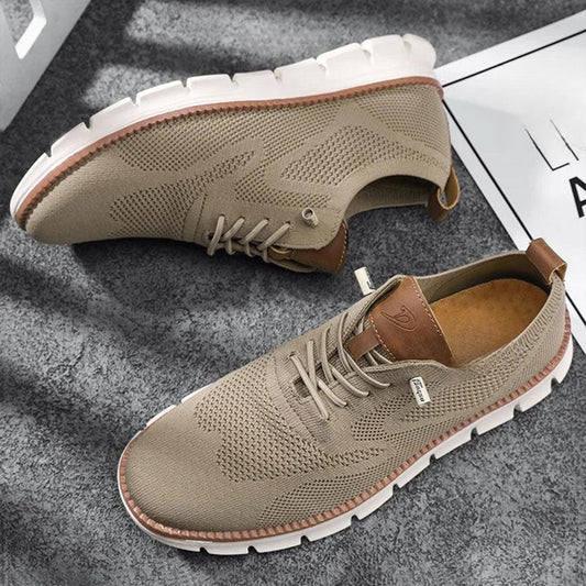Men's Casual Sneakers Low-Top Lace-Up Trainers Everyday Walking Comfort Streetwear Versatile Trendy Beckett