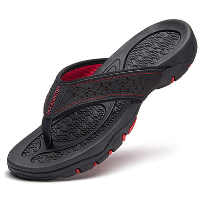 Men's Slippers Slip-On Cushioned Supportive Sole Indoor Outdoor Home Casual Everyday Comfort Soft Halstead