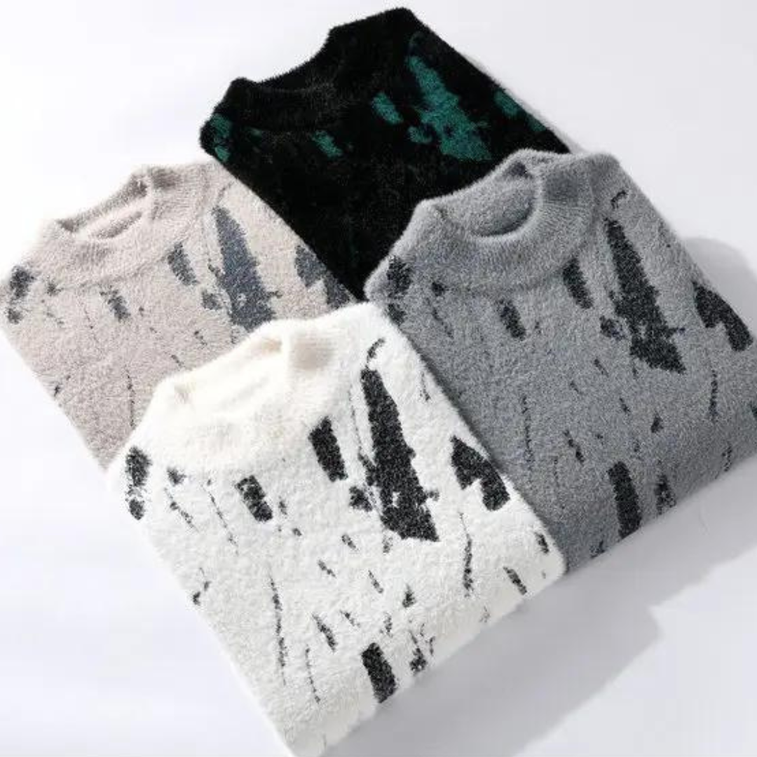 Men's Classic Crew Neck Jumper Regular Fit Long Sleeve Casual Everyday Wear