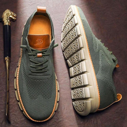 Men's Casual Sneakers Low-Top Lace-Up Trainers Everyday Walking Comfort Streetwear Versatile Trendy Beckett