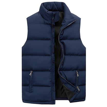 Men's Insulated Gilet Bodywarmer Zip-Up Quilted Padded Layering Casual Outdoor Everyday Warm Versatile