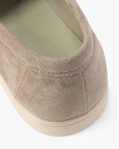 Men's Suede Loafers Slip-On Round Toe Moccasin Smart-Casual Office Casual Everyday Formal Leather Look Ellery