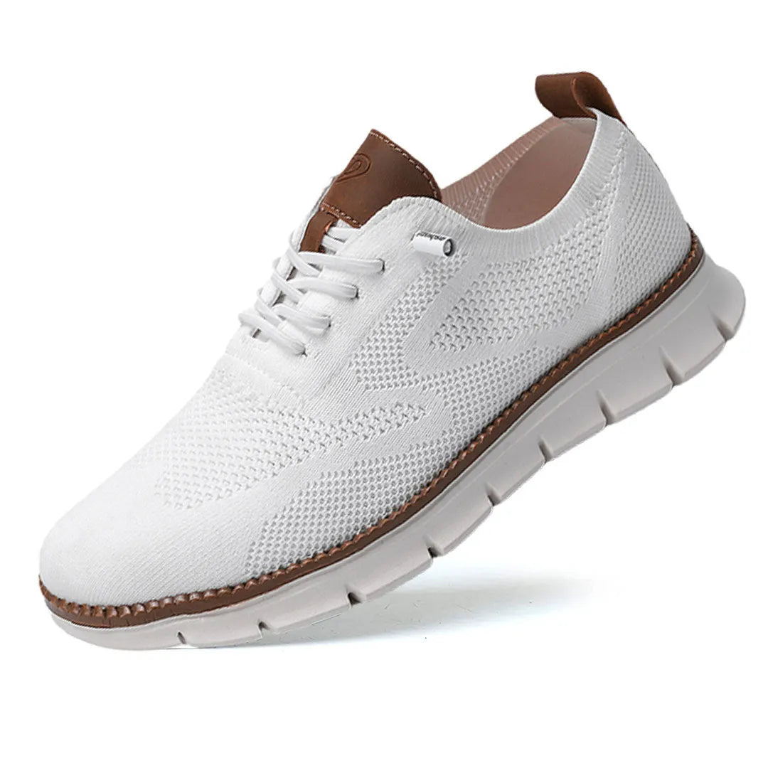 Men's Casual Sneakers Low-Top Lace-Up Trainers Everyday Walking Comfort Streetwear Versatile Trendy Beckett