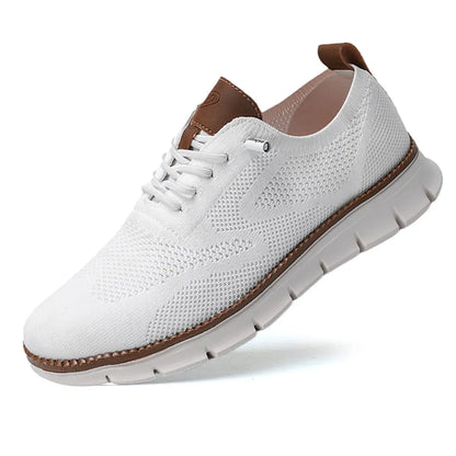 Men's Casual Sneakers Low-Top Lace-Up Trainers Everyday Walking Comfort Streetwear Versatile Trendy Beckett