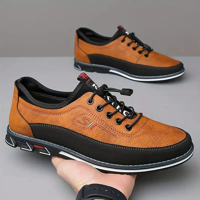 Men's Oxford Shoes Classic Design Lace-Up Formal Stylish Everyday Wear
