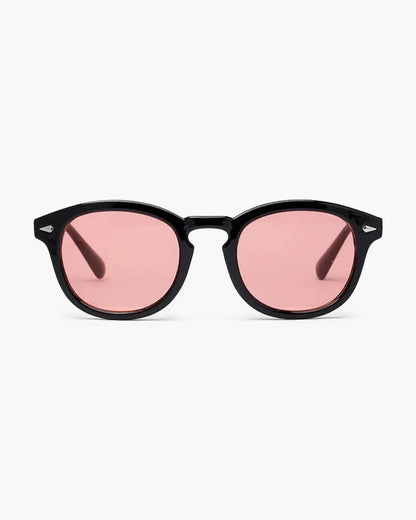 Men's Round Sunglasses Tinted Lens Metal Frame Retro Fashion Casual Beach Holiday Everyday Driving Emmerson