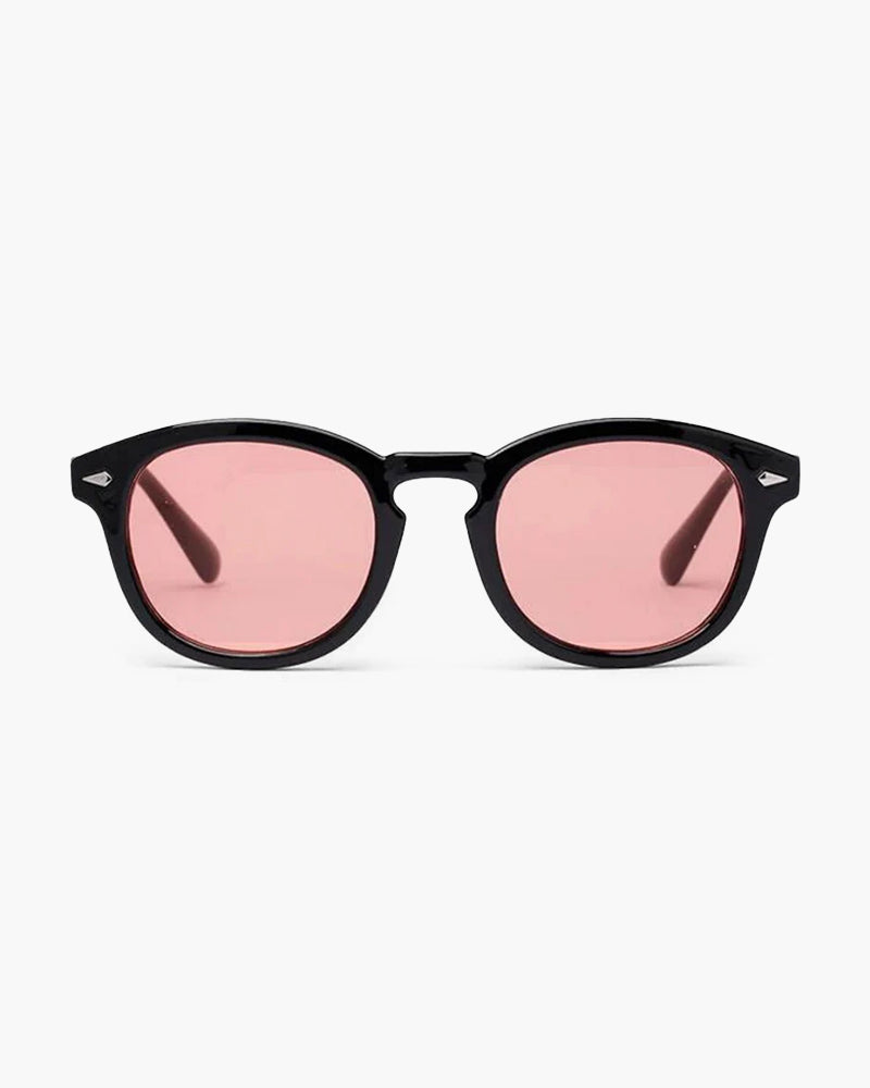Men's Round Sunglasses Geometric Frame Tinted Lens Retro Fashion Casual Beach Holiday Everyday Driving