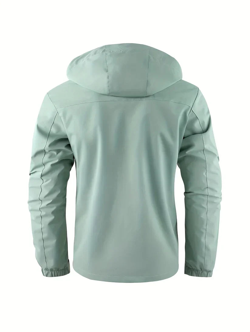 Men's Waterproof Winter Jacket Hooded Design Insulated Outdoor Active