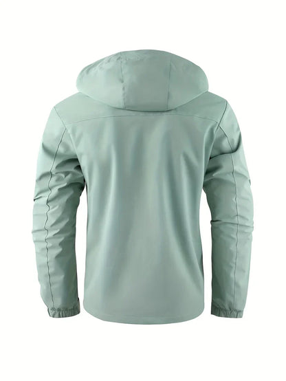 Men's Waterproof Winter Jacket Hooded Design Insulated Outdoor Active