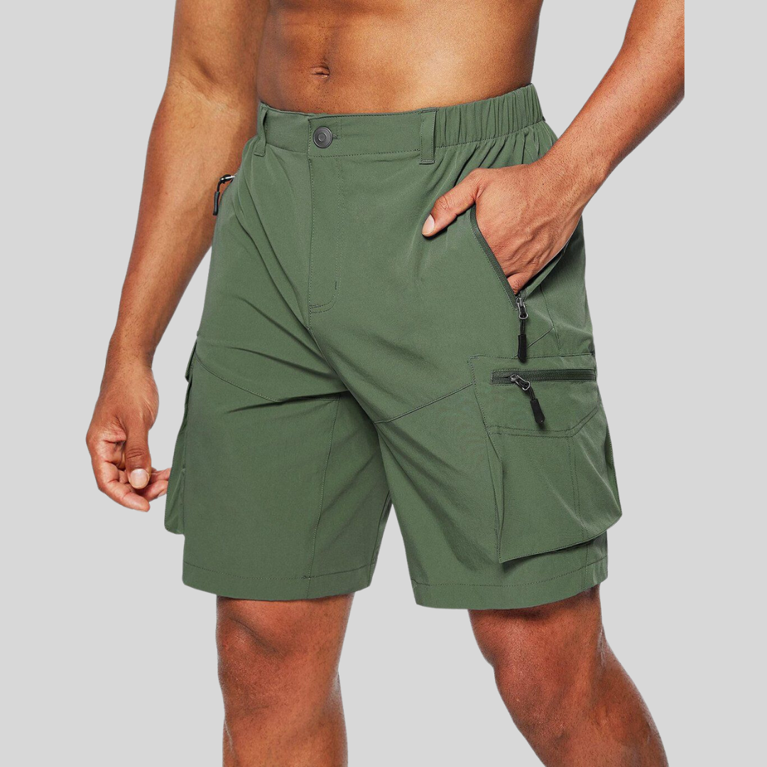 Men's Cargo Shorts Functional Multi-Pocket Utility Knee-Length Drawstring Casual Streetwear Workwear Everyday Talbot
