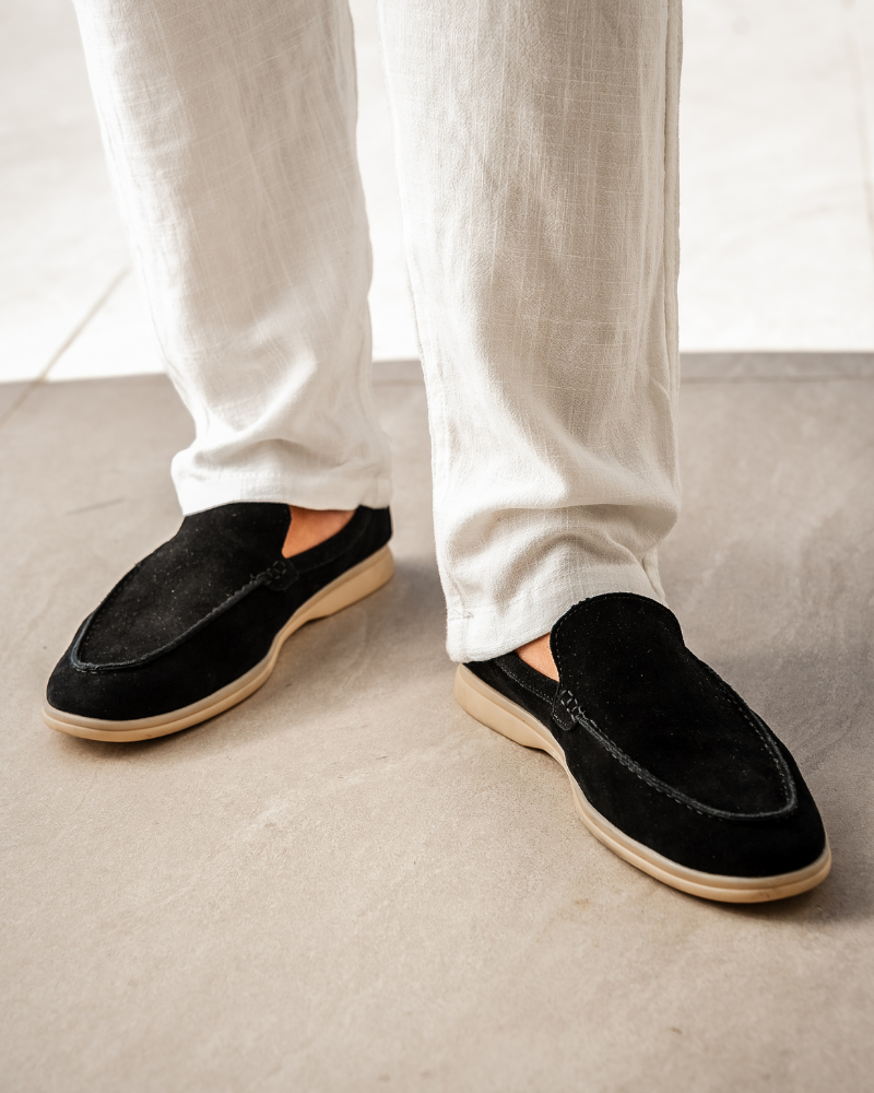 Men's Loafers Slip-On Round Toe Moccasin Classic Timeless Smart-Casual Office Formal Casual Everyday Leather Look Grenville