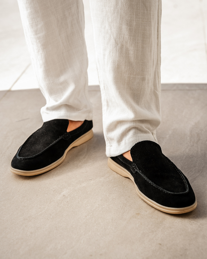 Men's Loafers Slip-On Round Toe Moccasin Classic Timeless Smart-Casual Office Formal Casual Everyday Leather Look Grenville