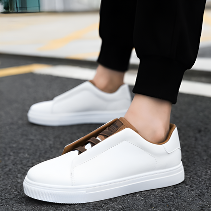 Men's Sneakers Casual Low-Top Lace-Up Trainers Everyday Walking Sport Comfort Streetwear Versatile Trendy Halton