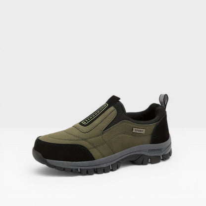 Men's Slip-On Shoes Outdoor Casual Round Toe Walking Everyday Comfort Versatile Lightweight Breathable Sneakers Denholm