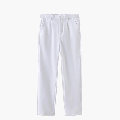 Men's Fitted Trousers Tailored Style Smart-Casual Office Wear